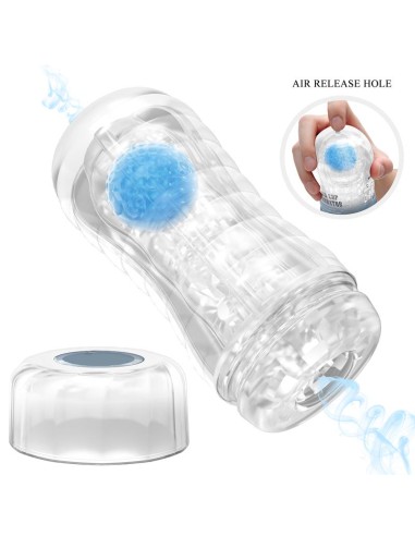 Planet Ball Rolling Masturbador Azul