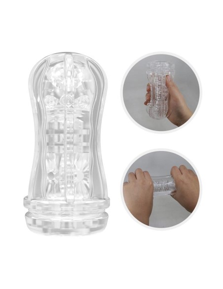 Planet Ball Rolling Masturbador Azul