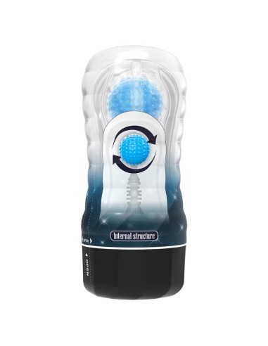 Planet Ball Rolling Masturbador Azul