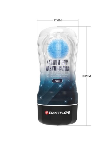 Planet Ball Rolling Masturbador Azul