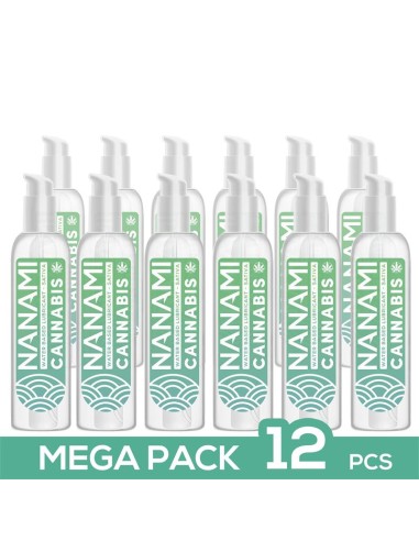 Pack de 12 Lubricante Base Agua Cannabis 150 ml|A Placer
