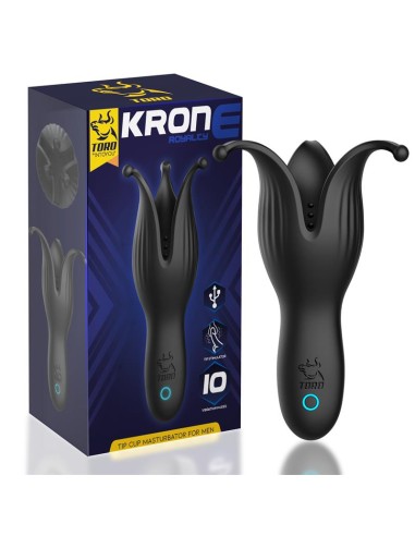 Krone Copa Masturbadora para el Pene Silicona USB|A Placer