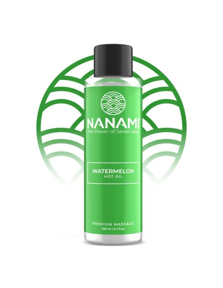 Nanami Aceite de Masaje Efecto Calor Aroma a Sandia 100ml
