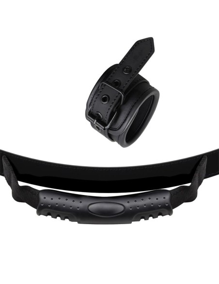 Esposas de Cuero Vegano con Asidero Esposas de Cuero Vegano con Asidero