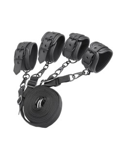 Set de Restricciones para la Cama Cuero Vegano 2
