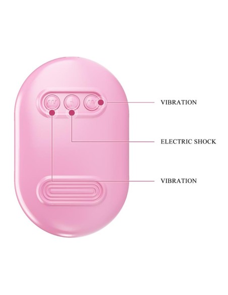 Surprise Box Huevo Vibrador y Pinzas para Pezones con Electro Estimulacion Rosa Surprise Box Huevo Vibrador y Pinzas para Pezones con Electro Estimulacion Rosa
