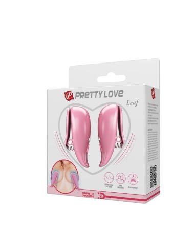 Leaf Pinzas para Pezones con Vibracion