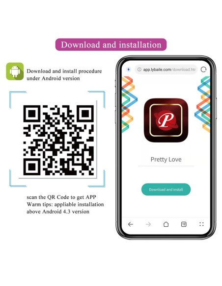 Hector Vibrador con Electroshock y App Rosa Hector Vibrador con Electroshock y App Rosa