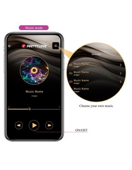 Hector Vibrador con Electroshock y App Rosa Hector Vibrador con Electroshock y App Rosa
