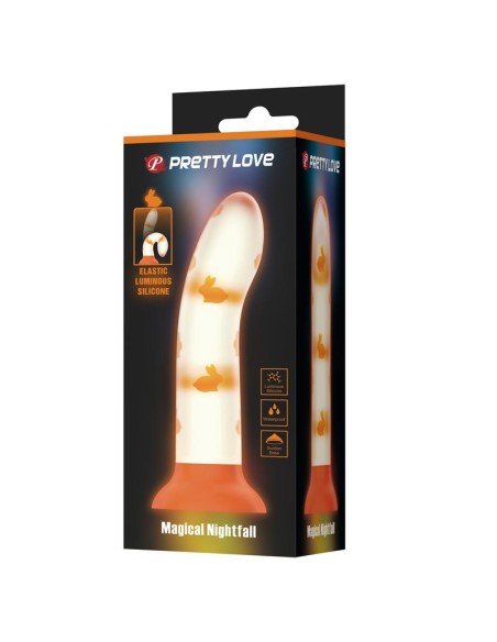 Dildo que Brilla en la Oscuridad Magical Nightfall Dildo que Brilla en la Oscuridad Magical Nightfall