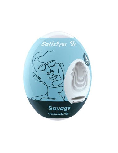 Huevo Masturbador Unidad Savage Hydro-Active|A Placer