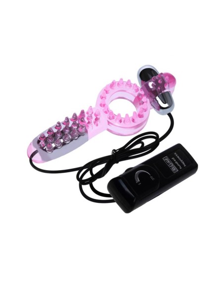 Anillo Vibrador Doble Couple Collection Rosa Anillo Vibrador Doble Couple Collection Rosa