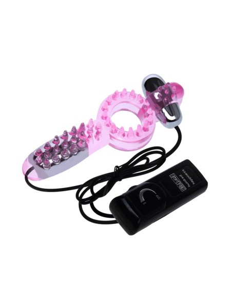 Anillo Vibrador Doble Couple Collection Rosa Anillo Vibrador Doble Couple Collection Rosa