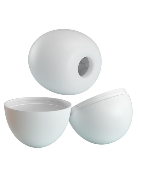 Huevo Masturbador Pleasure Egg III Blanco Huevo Masturbador Pleasure Egg III Blanco