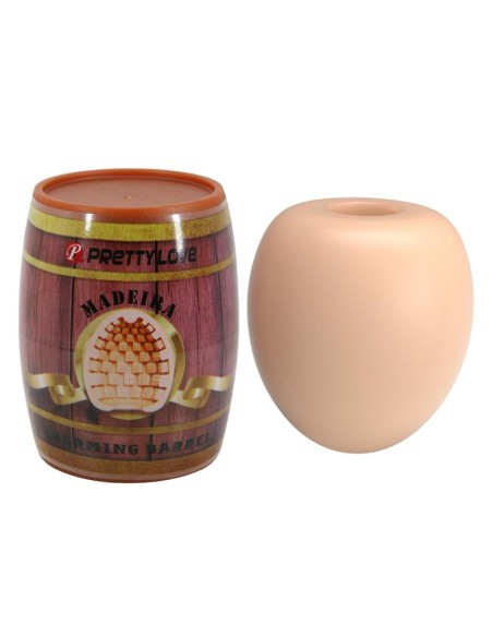 Masturbador Manual Madeira Barrel