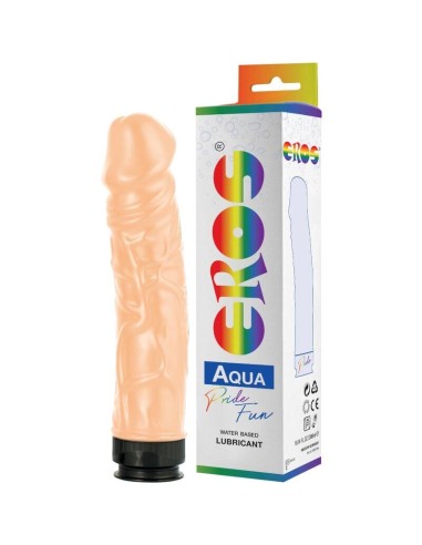 Dildo Pride Fun con Lubricante Aqua 300 ml|A Placer