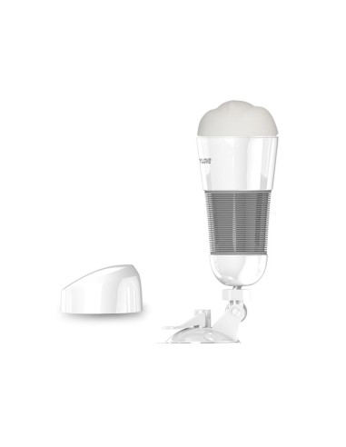 Masturbador con Vibracion Hedy Blanco Vagina