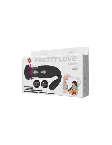 Pretty Love Masturbador Breton Negro