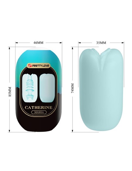 Huevo Masturbador Manual Azul