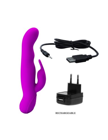Vibrador Rotador Mystic Color Purpura