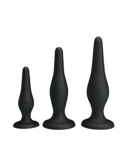 Butt Plug Set of 3 Clave 35