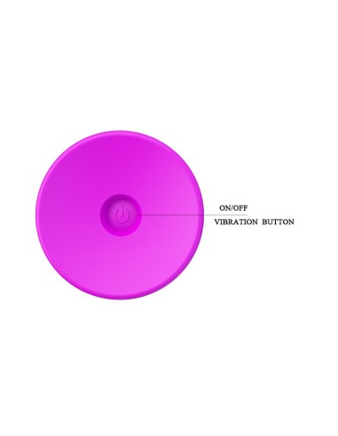Vibrador Twist Plug Anal Purpura