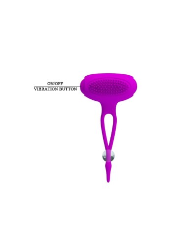 Pretty Love Pinzas para Pezones Bancroft Color Purpura