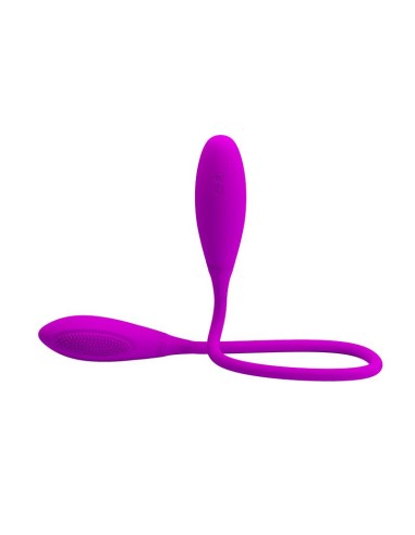 Pretty Love Huevos Vibradores Snaky Vibe Color Purpura