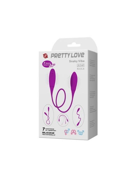 Pretty Love Huevos Vibradores Snaky Vibe Color Purpura Pretty Love Huevos Vibradores Snaky Vibe Color Purpura