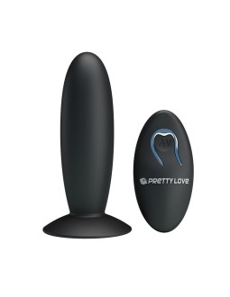 Plug Anal con Control Remoto Color Negro 2