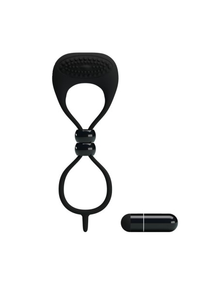 Pretty Love Anillo Vibrador Locker Color Negro Pretty Love Anillo Vibrador Locker Color Negro