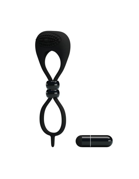Pretty Love Anillo Vibrador Locker Color Negro Pretty Love Anillo Vibrador Locker Color Negro