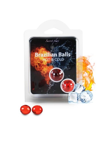 Secret Play Set 2 Brazilian Balls Efecto Hot & Cold|A Placer