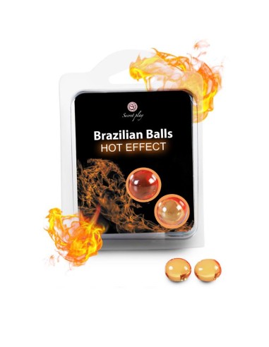Secret Play Set 2 Brazilian Balls Efecto Calor|A Placer