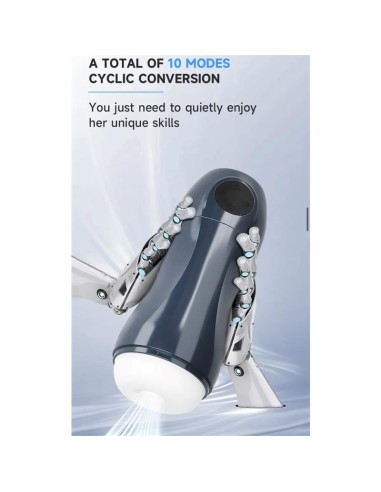 Tronik 20 Masturbador con Succion y Vibracion USB