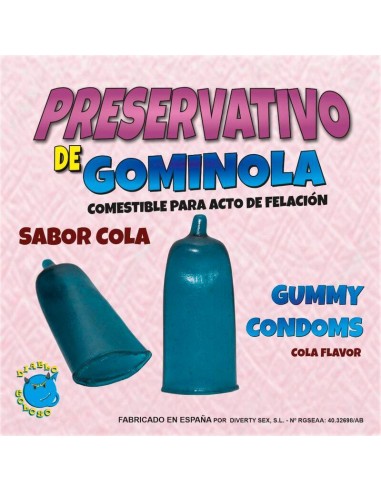 Preservativo de Gominola Sabor Cola|A Placer