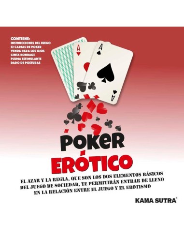Juego de Cartas Póker Erótico|A Placer
