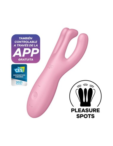 Threesome 4 APP Satisfyer Connect Rosa|A Placer