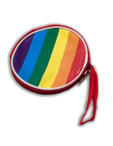 Monedero Rendondo Bandera LGBT+|A Placer