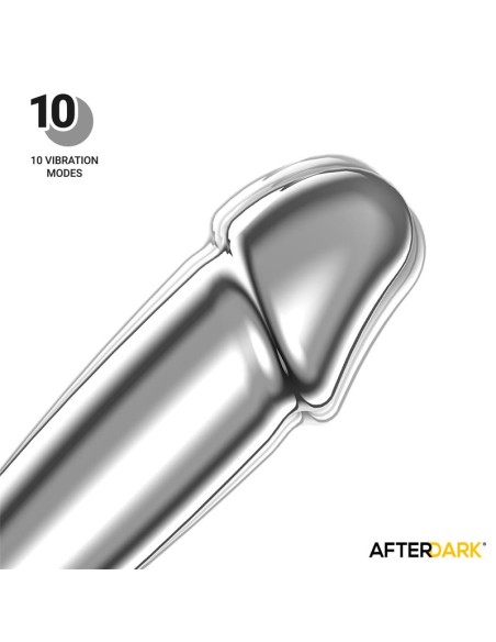 Sarmy Plug Anal Cromado con Vibracion USB Magnetico Talla S Sarmy Plug Anal Cromado con Vibracion USB Magnetico Talla S