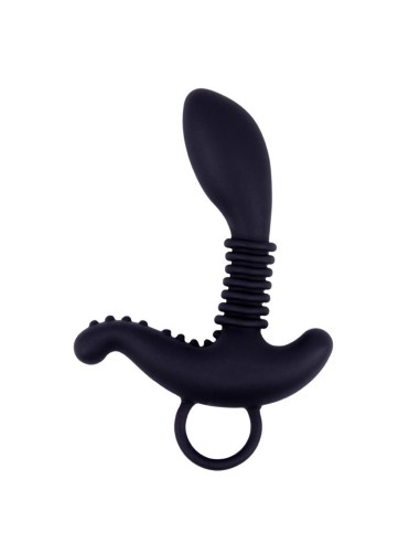Plug Anal Booty Exciter Silicona Negro|A Placer