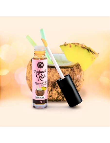 Lip Gloss Vibrant Kiss Sabor Pina Colada Lip Gloss Vibrant Kiss Sabor Pina Colada
