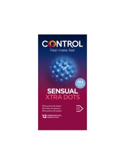 Sensual Xtra Dots Punteados 12 uds 2