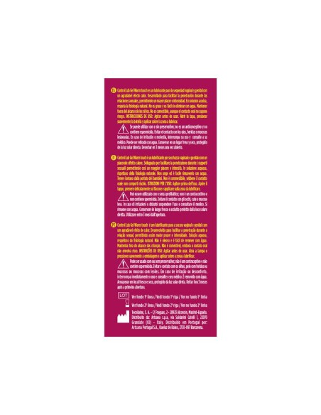 Lubricante Warm Touch Efecto Calor 75 ml Lubricante Warm Touch Efecto Calor 75 ml