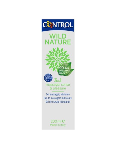 Gel de Masaje Wild Nature 200 ml Gel de Masaje Wild Nature 200 ml