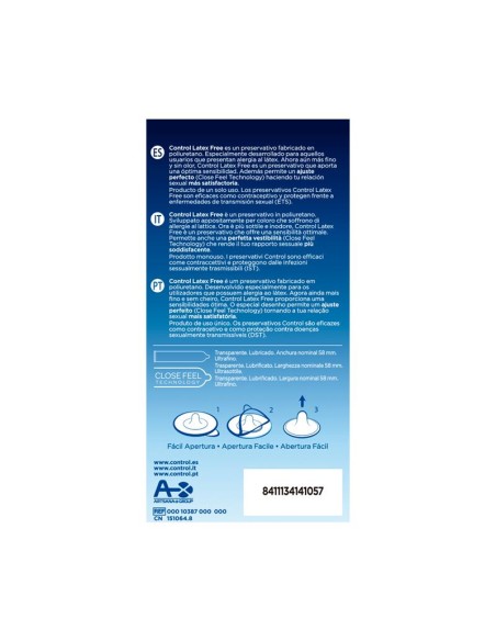 Latex Free sin Latex 5 uds Latex Free sin Latex 5 uds