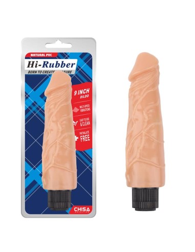 Vibrador Hi-Rubber 9 Natural|A Placer