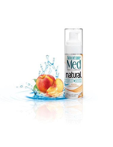 Lubricante Base Agua Melocotón 50 ml|A Placer