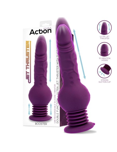 Booster Vibrador con Thrusting Ultra Jet Thruster con Potente Ventosa Booster Vibrador con Thrusting Ultra Jet Thruster con Potente Ventosa