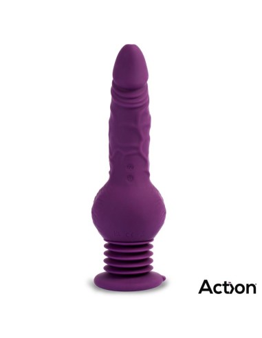 Booster Vibrador con Thrusting Ultra Jet Thruster con Potente Ventosa